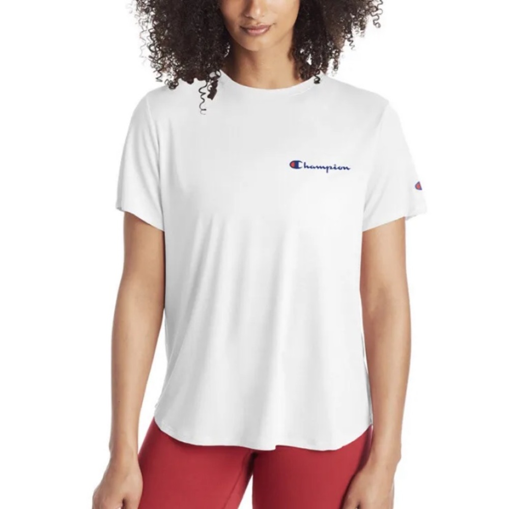 Champion White Tee Size XS